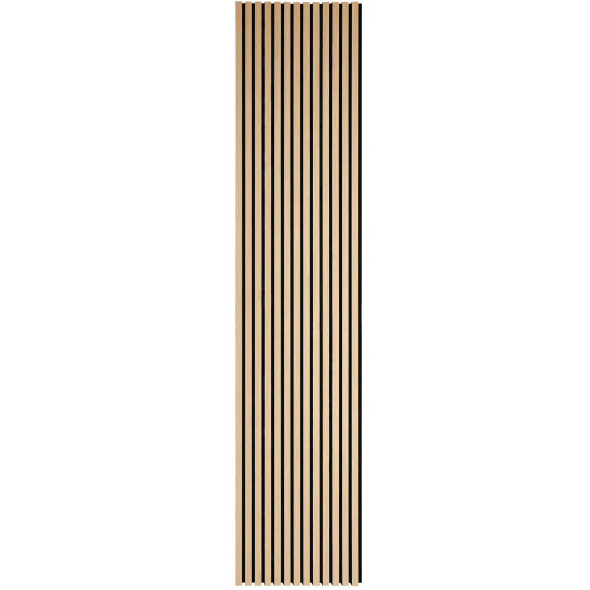 Akustikpanel i egetræsfiner 2400x520x18 mm