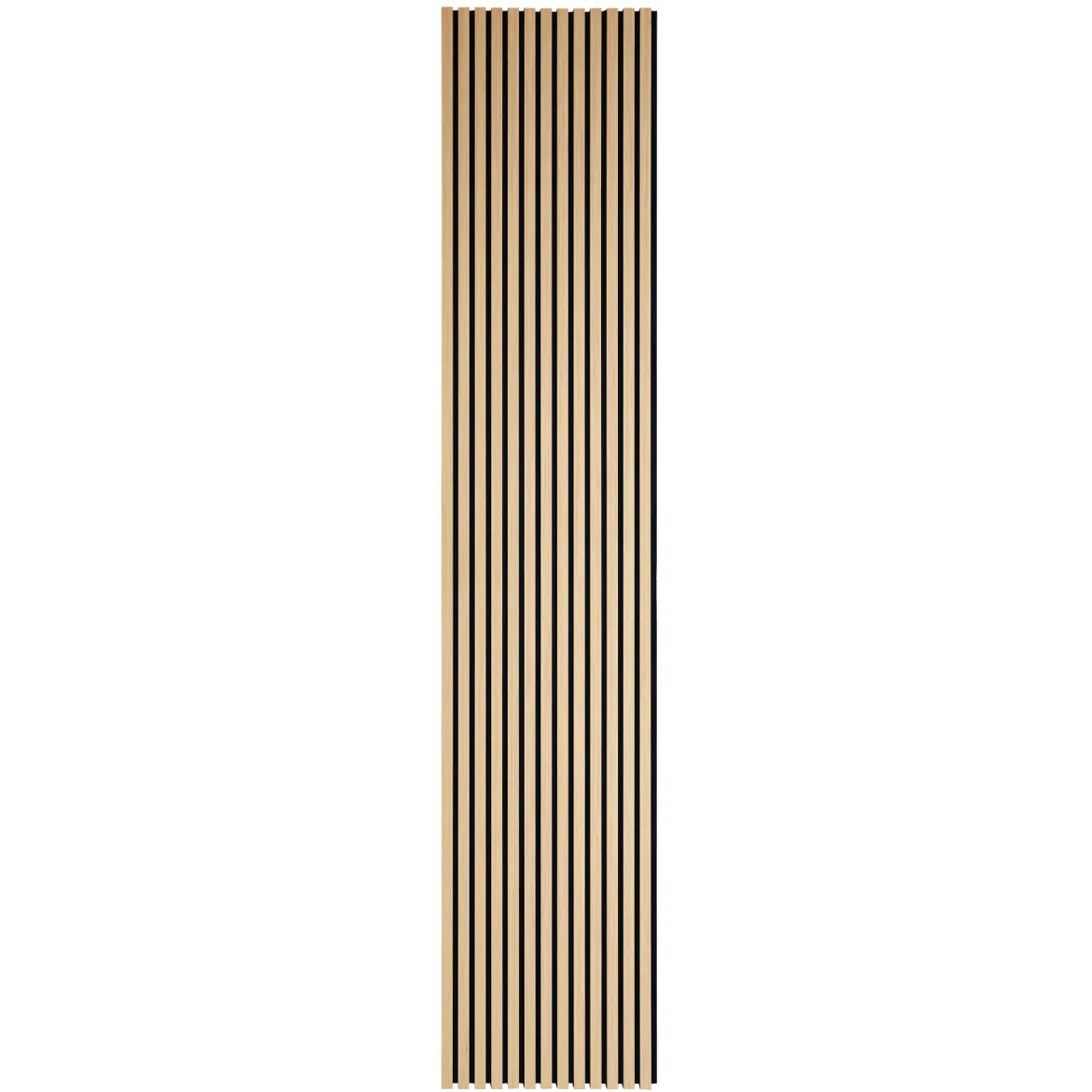 Akustikpanel i egetræsfiner 2600x520x18 mm