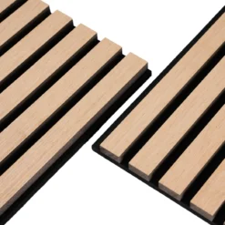 Akustikpanel i egetræsfiner 2600x520x18 mm