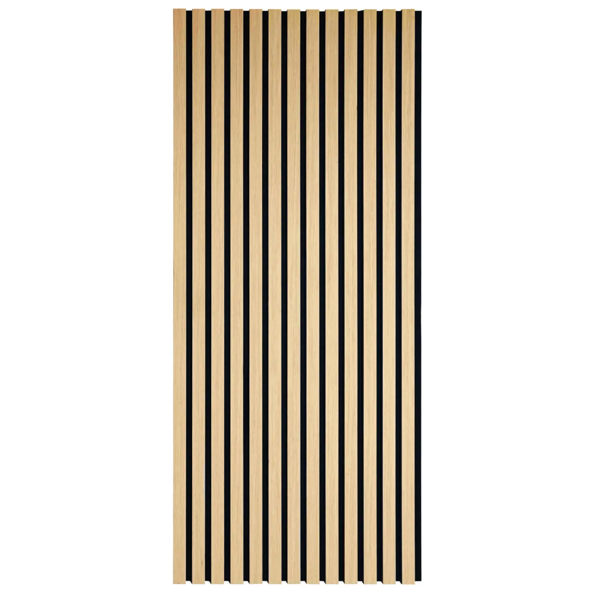 Akustikpanel i egetræsfiner 1200x520x18 mm