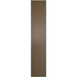 Akustikpanel i røget egetræsfiner 2600x520x18 mm