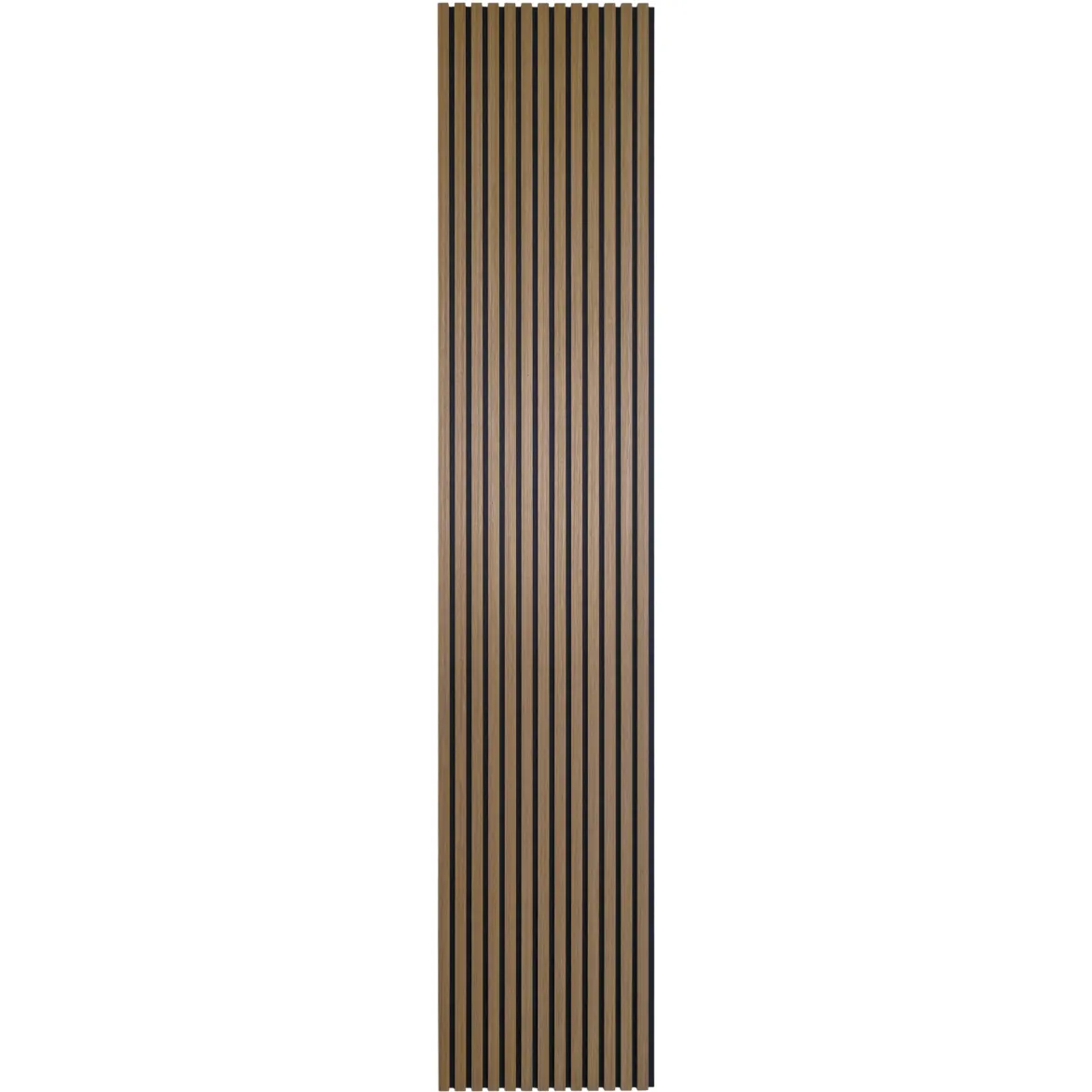 Akustikpanel i røget egetræsfiner 2600x520x18 mm
