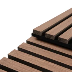 Akustikpanel i røget egetræsfiner 3000x520x18 mm