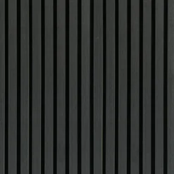 Akustikpanel i sort egetræsfiner 2400x520x18 mm