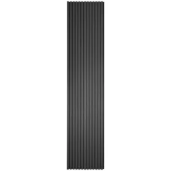 Akustikpanel i sort egetræsfiner 2400x520x18 mm