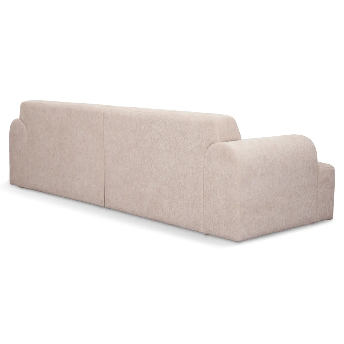 Arianna chaiselong sofa cream - Venstrevendt