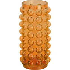 Bea glasvase ravfarvet 23 cm