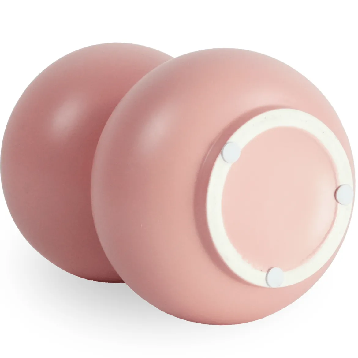 Becca bobleform keramik vase lyserød 21 cm