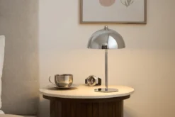 Bloom bordlampe Chrome
