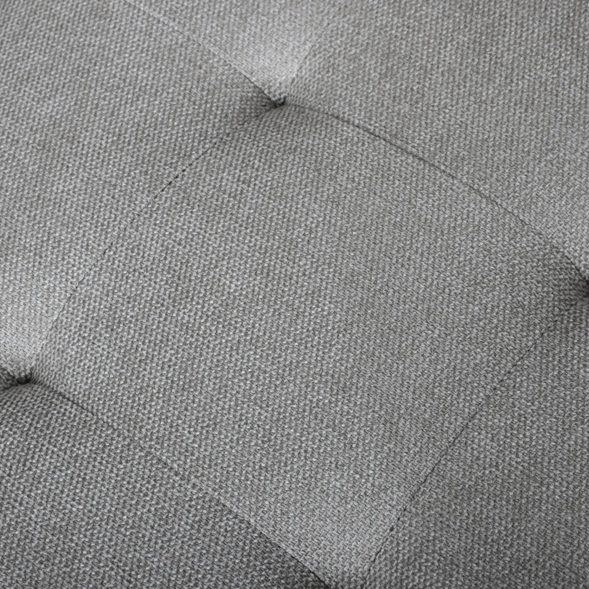 Brandy - højrevendt u-sofa i grå med chaiselong - L: 366 x D: 211 x H: 80 cm