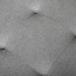 Brandy - venstrevendt u-sofa i grå med chaiselong - L: 366 x D: 211 x H: 80 cm