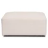 Emilia puf i beige L: 79 X D: 79 X H: 39 cm
