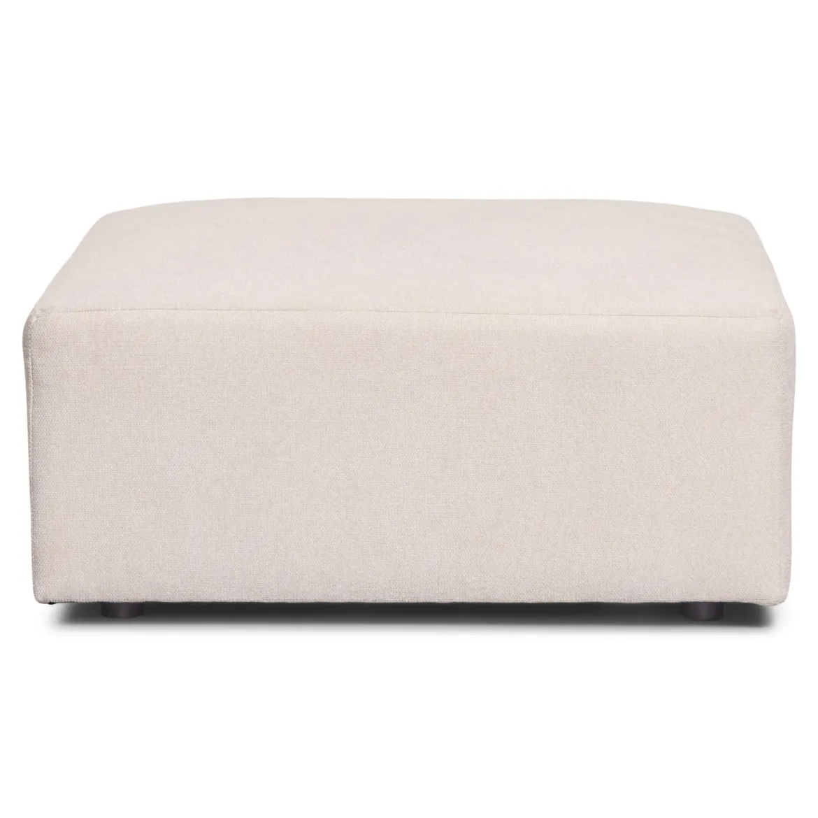Emilia puf i beige L: 79 X D: 79 X H: 39 cm