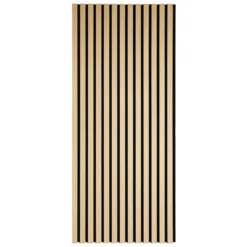 Fleksibel akustikpanel i egetræsfiner 1200x520x18 mm