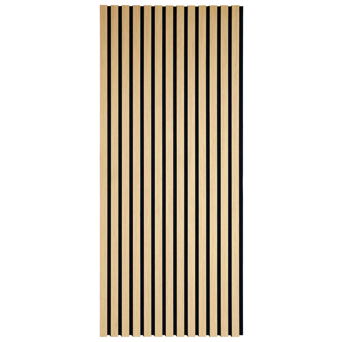 Fleksibel akustikpanel i egetræsfiner 1200x520x18 mm