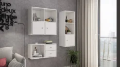 Flora skuffer til Flora reolsystem (2 skuffer) - Hvid