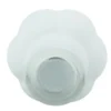 Foxy glas vase hvid 21 cm