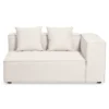Hailey højre modul i beige L: 147 X D: 100 X H: 65 cm