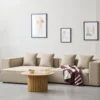Hailey - Hjørnesofa modulsofa i sand med 4 moduler (Opstilling 1) L: 368 X D: 247 X H: 65 cm