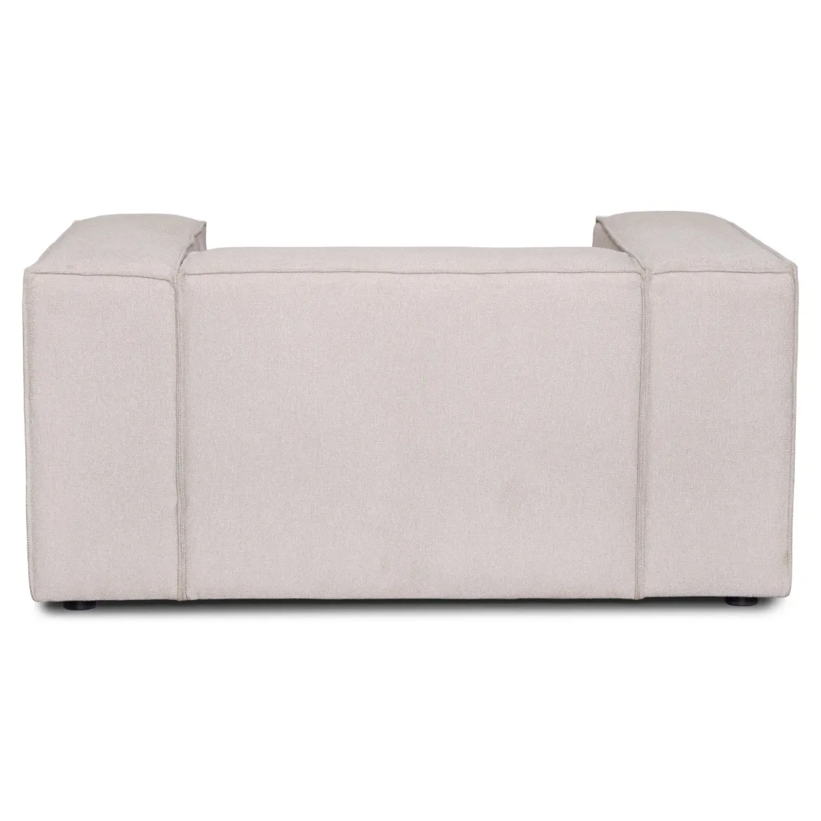 Hailey lænestol i beige L: 136 X D: 100 X H: 64 Cm