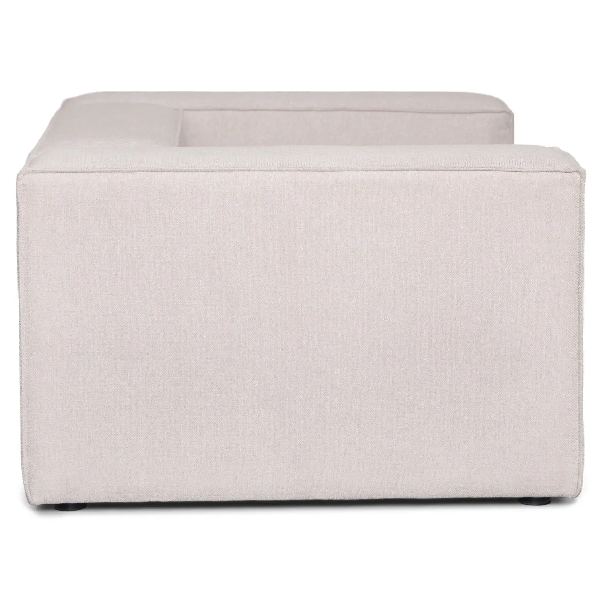 Hailey lænestol i beige L: 136 X D: 100 X H: 64 Cm