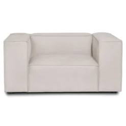 Hailey lænestol i beige L: 136 X D: 100 X H: 64 Cm