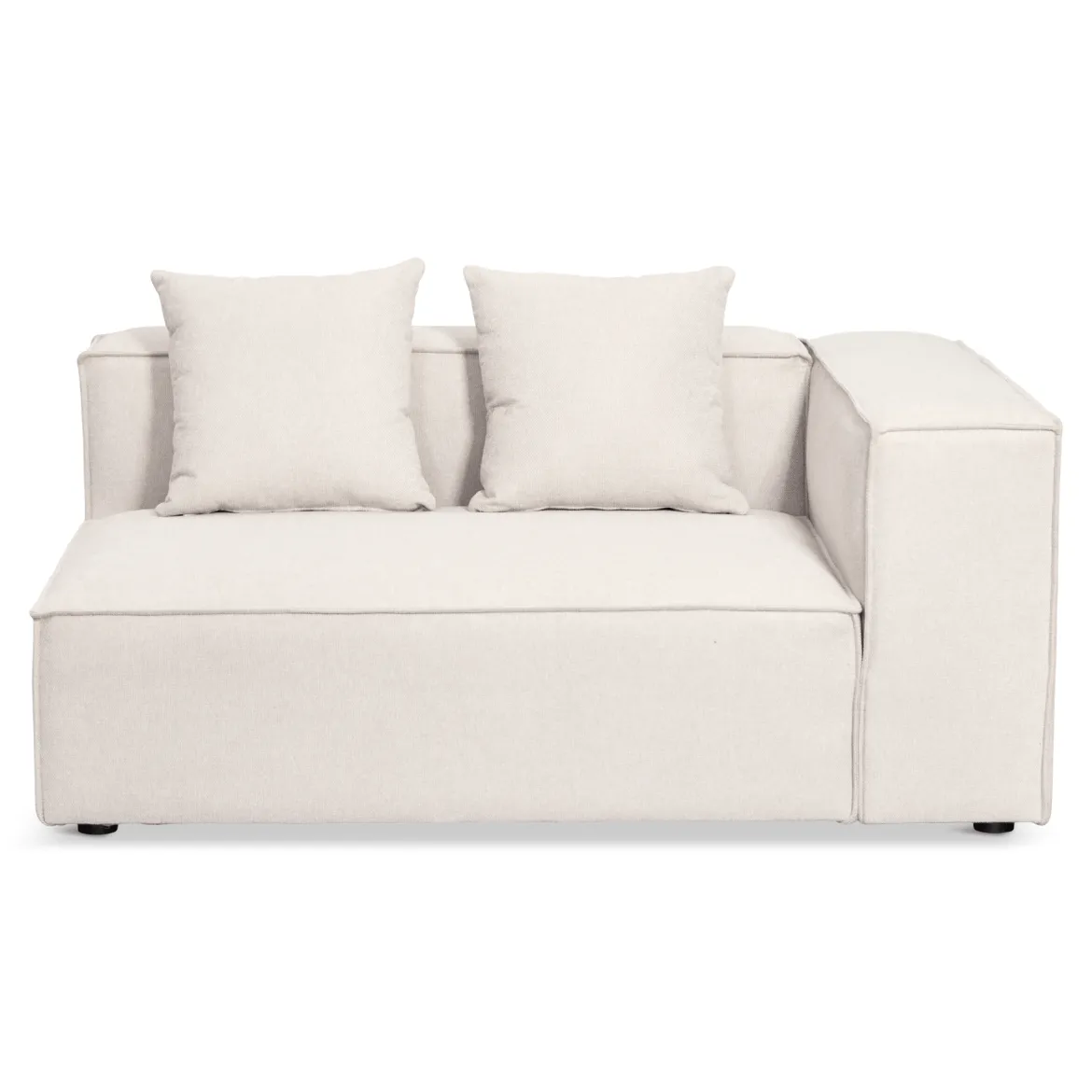 Hailey - Modulsofa I Beige Med 3 Moduler L: 415 X D: 100 X H: 65 cm