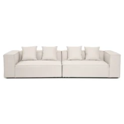 Hailey - Modulsofa I Beige Med 2 Moduler L: 294 X D: 100 X H: 65 cm