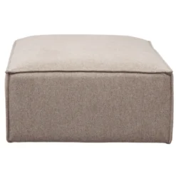 Hailey puf i sand 121 x 74 cm