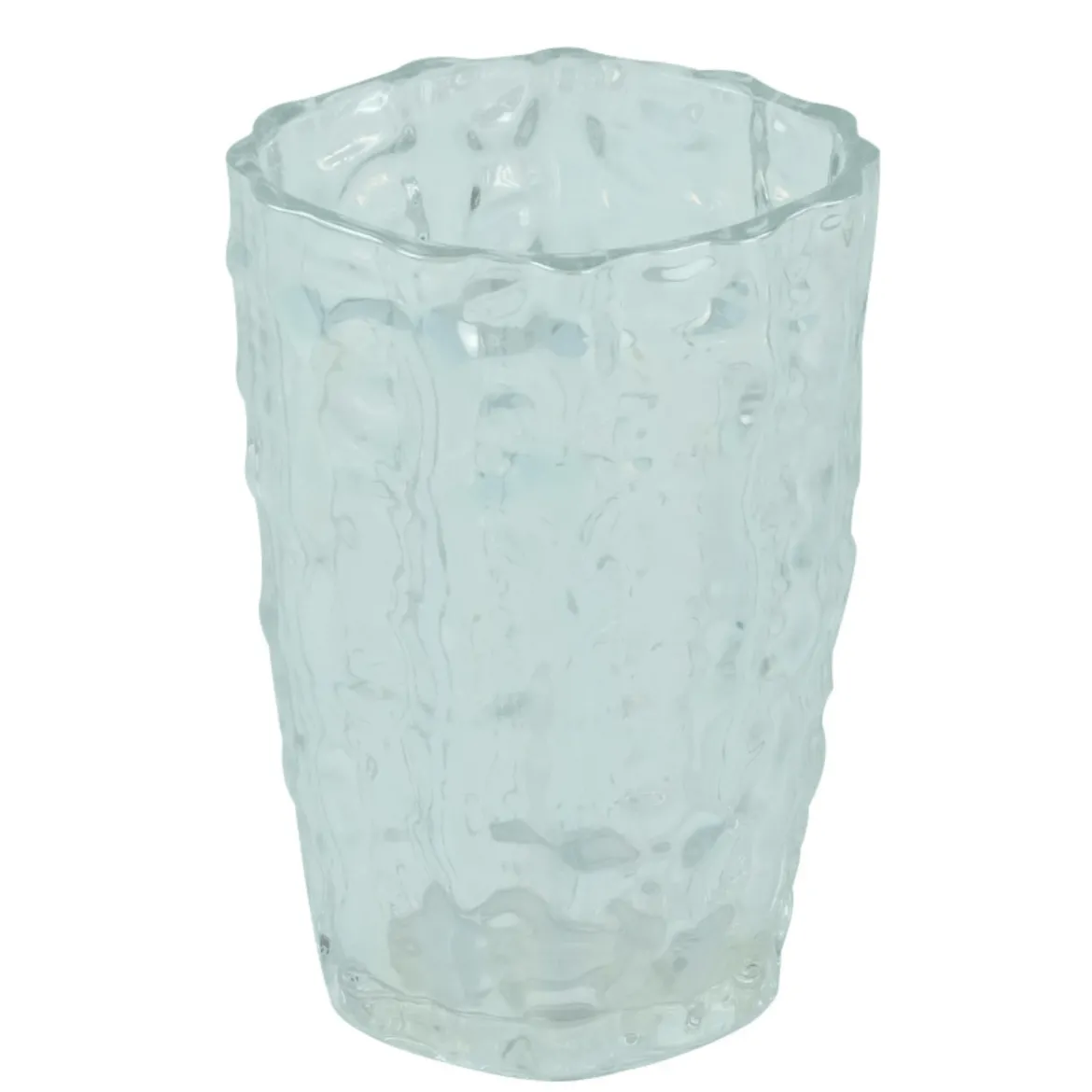 Indie glasvase multifarvet 25 cm
