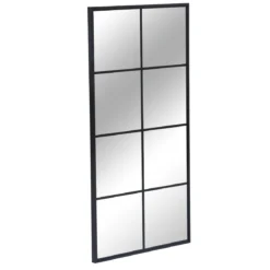 Josie New yorker spejl sort 120x60 cm