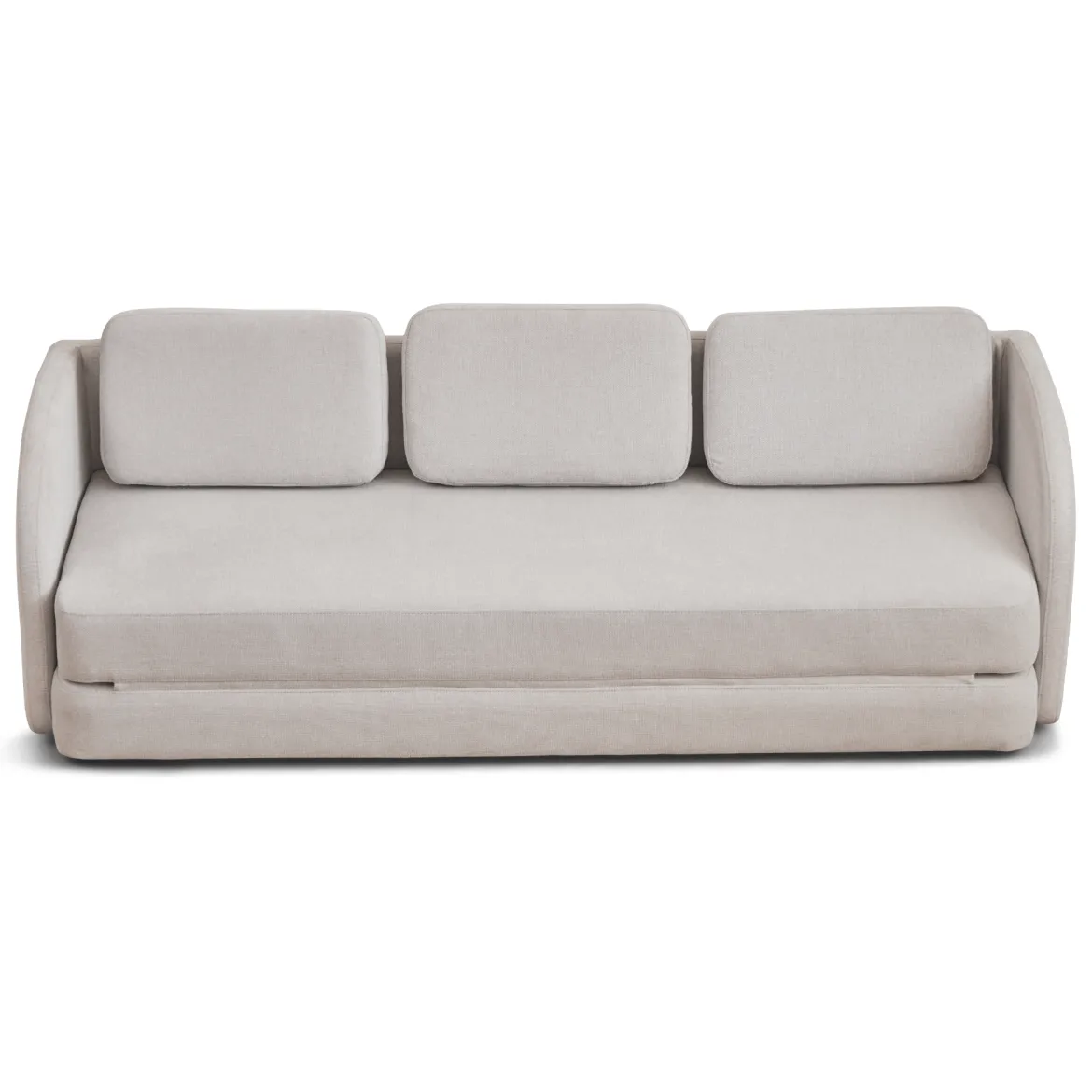 Katarina foldbar sovesofa beige L: 217 x D: 77/145 x H: 75 cm
