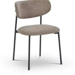 Lucinda Spisebordsstol - sand tekstil