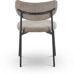 Lucinda Spisebordsstol - sand tekstil