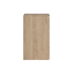 Maise kommode H:70 x B:138 x B:41 cm med 6 skuffer i egelook