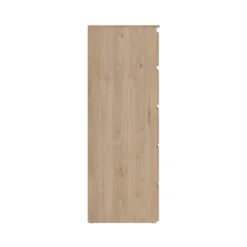 Maise kommode H:114 x B:65 x D:41 cm med 5 skuffer i egelook