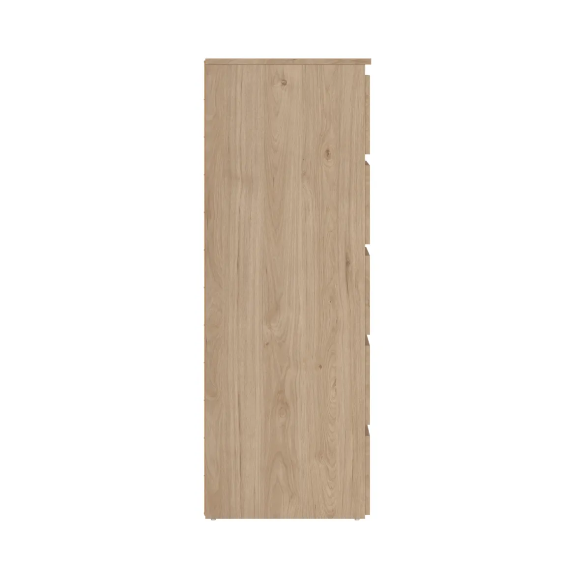 Maise kommode H:114 x B:65 x D:41 cm med 5 skuffer i egelook