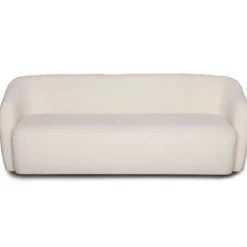 Melisa - 2 personers sofa i hvid boucle L: 173 x D: 84 x H: 66 cm