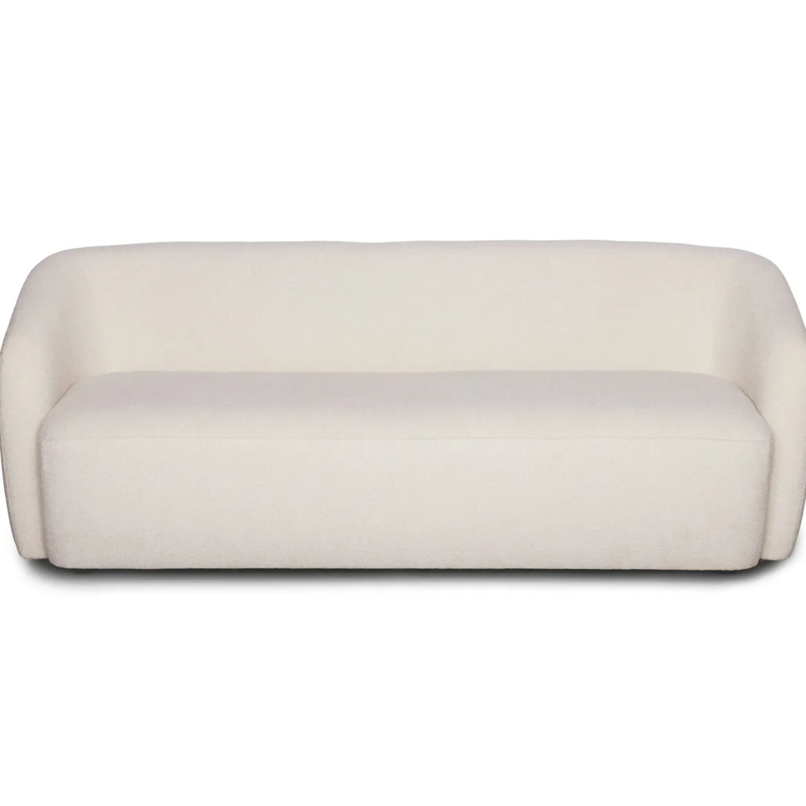 Melisa - 2 personers sofa i hvid boucle L: 173 x D: 84 x H: 66 cm