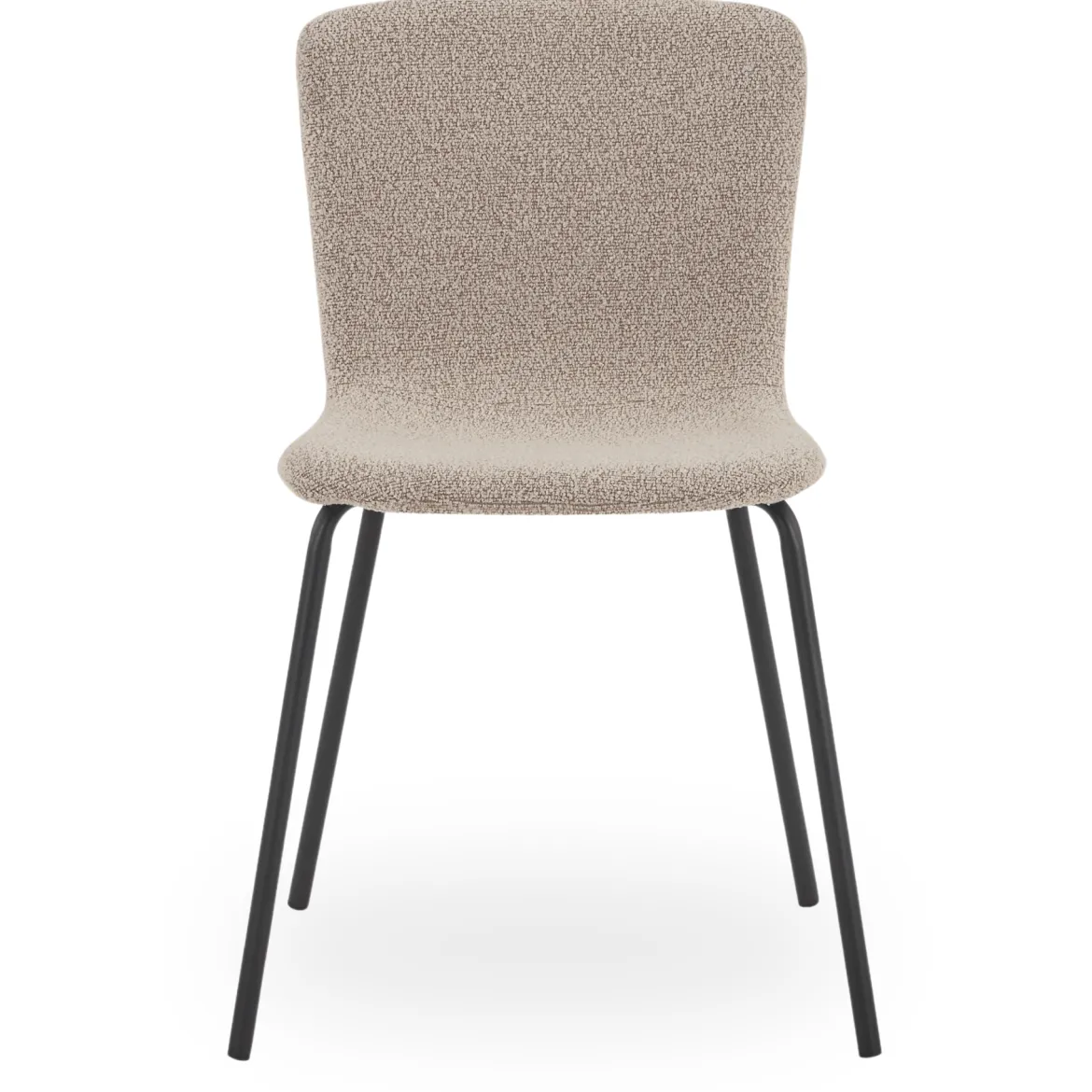 Miley spisebordsstol i beige boucle