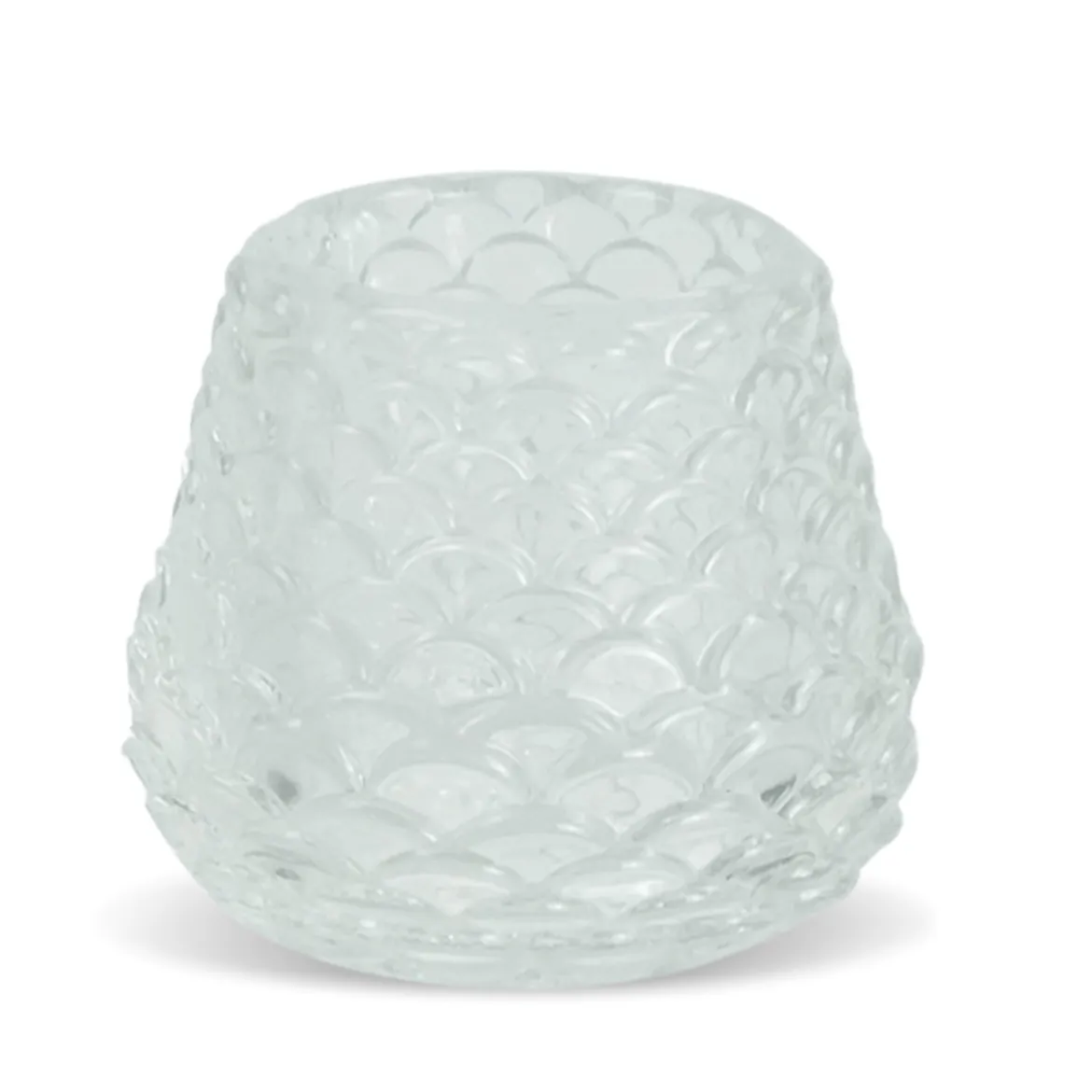 Naja glas fyrfadsstage klar 7 cm