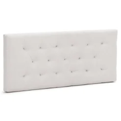 Nia sengegavl 140x63 cm i beige tekstil
