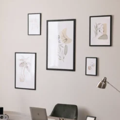 Paloma billedramme 60x90 cm sort